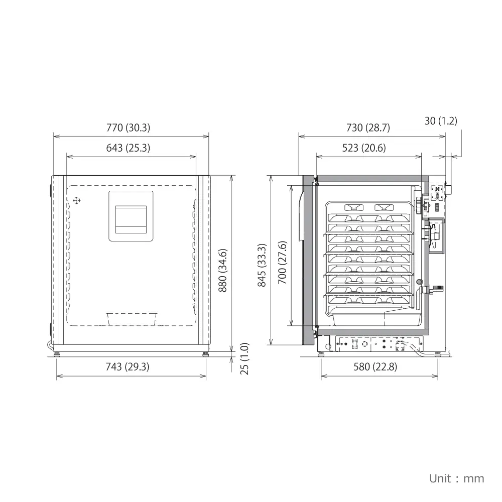 MCO-230AICUVL-PA cO2 INCUBATOR FOR CELL CULTURE SPECS_1000x1000 MCO 230AICUVL PA cO2 INCUBATOR FOR CELL CULTURE SPECS